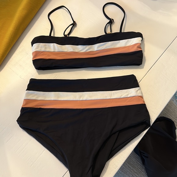 L*Space Rebel Stripe Bikini - Picture 4 of 4